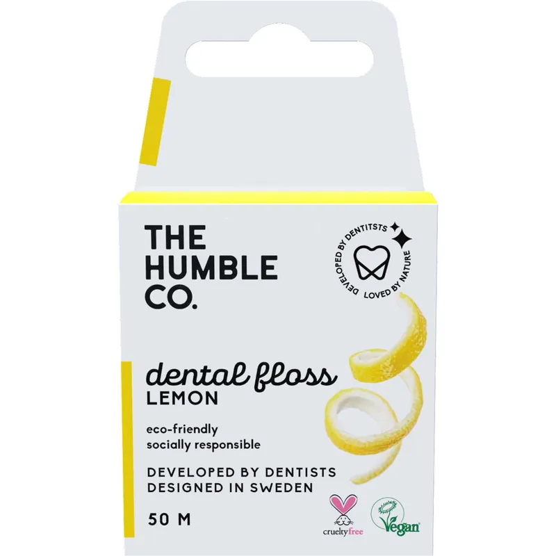 Bild 1 för The Humble Co. Dental Floss 50m Lemon