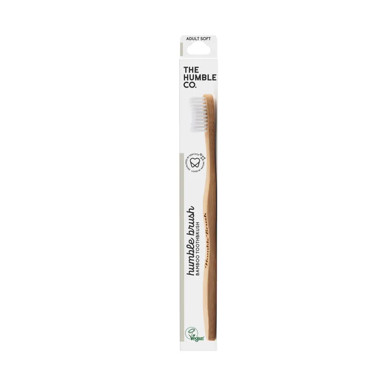 Bild 2 för The Humble Co. Humble Brush Tandborste Vit Mjuk