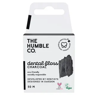 Produktfoto för The Humble Co. Humble Dental Floss Charcoal 50 meter