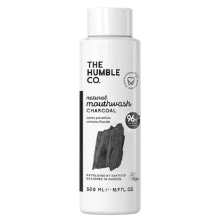 Produktfoto för The Humble Co. Humble Natural Mouthwash Charcoal 500 ml