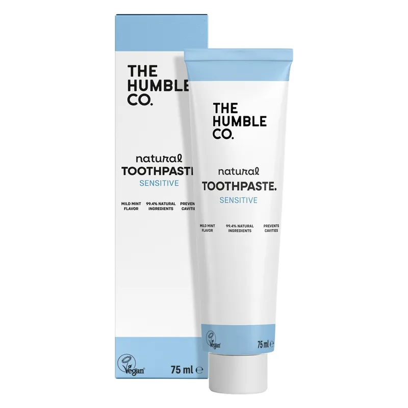 Bild 2 för The Humble Co. Humble Tandkräm Sensitive Mint Cosmos Natural 75 ml