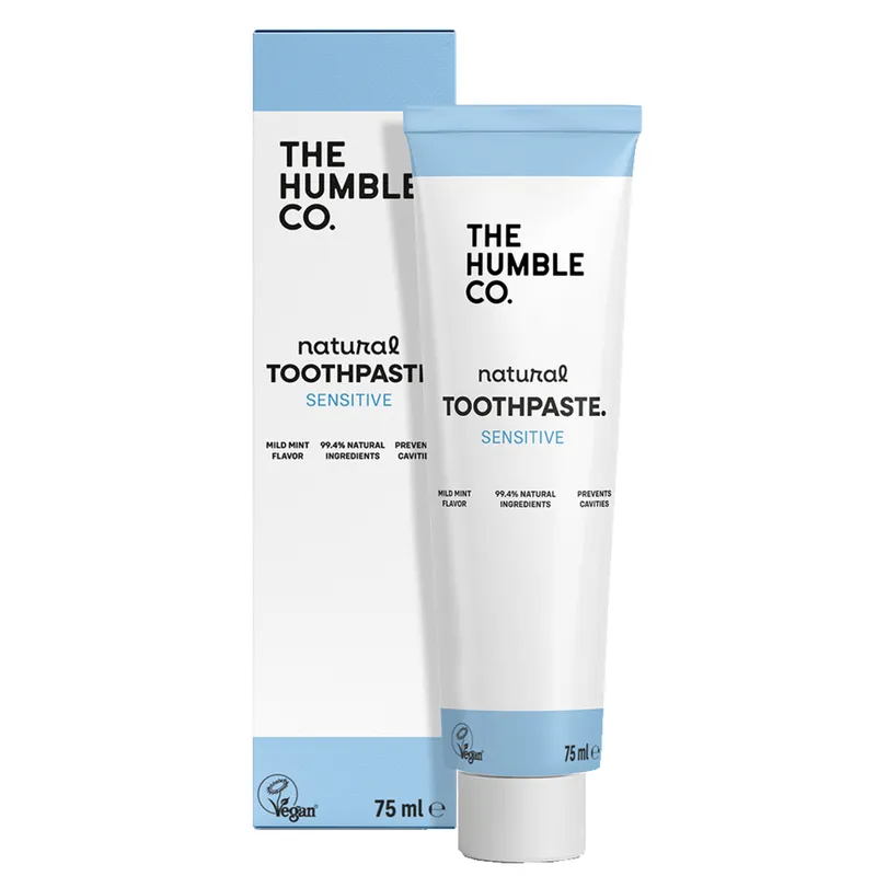 Bild 2 för The Humble Co. Humble Tandkräm Sensitive Mint Cosmos Natural 75 ml