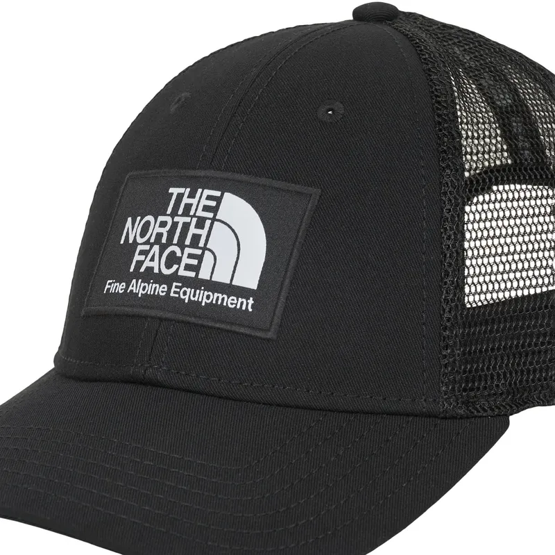 Bild 4 för The North Face - Svart trucker Keps - Mudder Black Trucker @ Hatstore