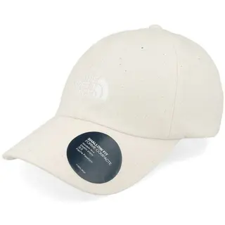 Produktfoto för The North Face - Vit unconstructed Keps - Norm Hat White Dune/Raw Undyed Dad Cap @ Hatstore