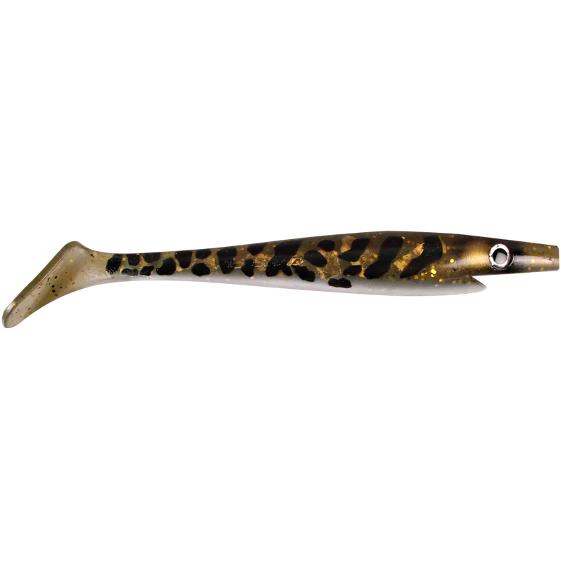 Bild 1 för The Pig Shad Jr 20 cm fiskjigg 2 kpl/pkt Motoroil Ronin