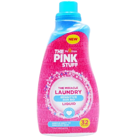 Bild 1 för The Pink Stuff Miracle Sensetive Non Bio Laundry Liquid 960 ml