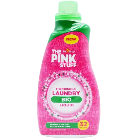 Bild 2 för The Pink Stuff The Miracle Laundry Detergent Bio Liquid 960 ml