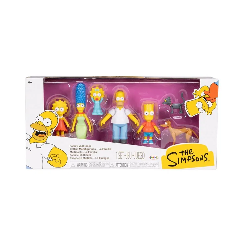 Alternativ bild 0 för The Simpsons Family Multipack Figurer 6cm