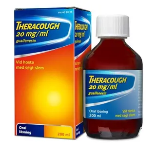 Produktfoto för Theracough, Oral lösning 20 mg/ml 200 ml