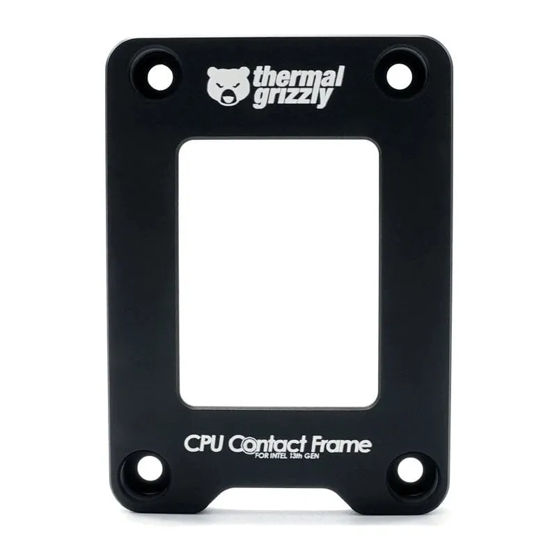 Alternativ bild 0 för Thermal Grizzly TG-CF-I13G, Uppgraderingssats för ram, Gjuten aluminium, Svart, LGA 1700, Tyskland