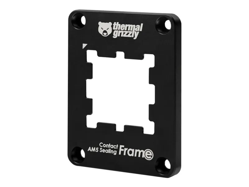 Alternativ bild 0 för Thermal Grizzly TG-CSF-AM5, Uppgraderingssats för ram, Gjuten aluminium, Svart, AM5-sockel
