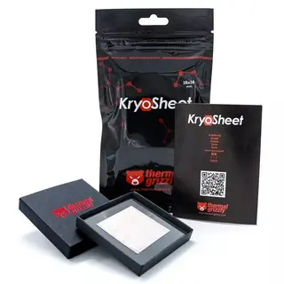 Produktfoto för Thermal Grizzly TG-KS-38-38, Termisk kudde, Grafen, Antracit, LGA 1700, LGA 2011 (Socket R), LGA 2066, Socket AM3, Socket AM3+, Uttag AM4, 150 ° C, -250 ° C