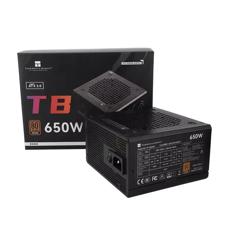 Alternativ bild 0 för Thermalright TR-TB650S / 650W / 80+ Bronze