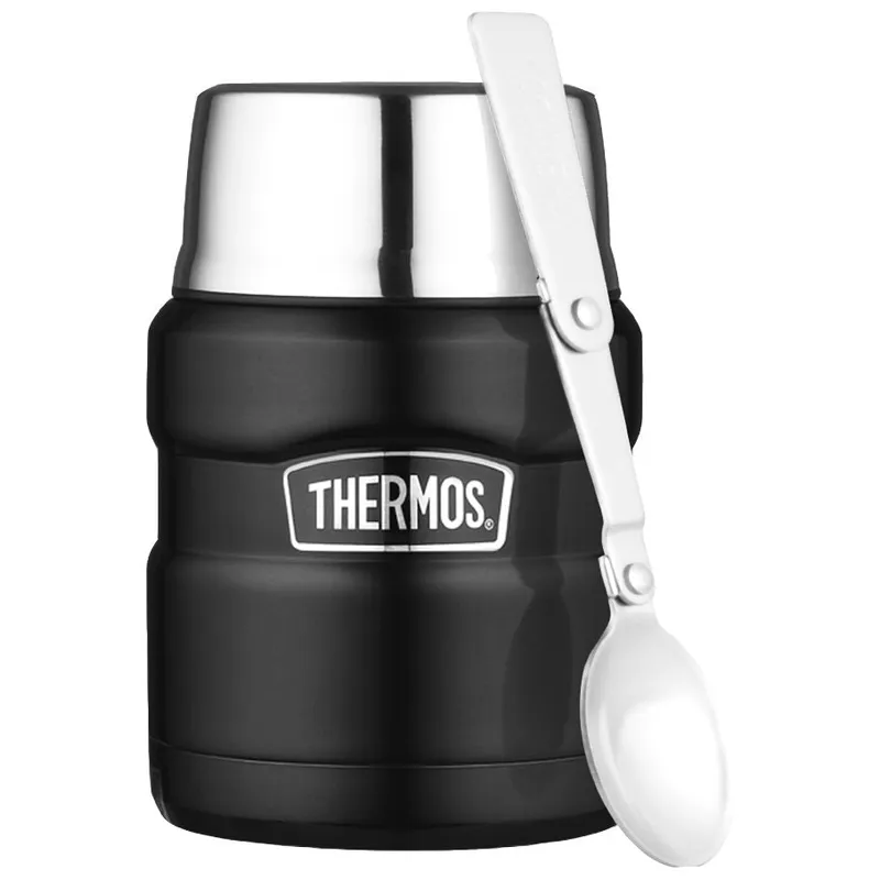 Bild 2 för Thermos King mattermos 0,5 liter, mattsvart