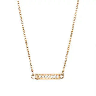 Produktfoto för Thin Stars Halsband Guld 42-45 cm
