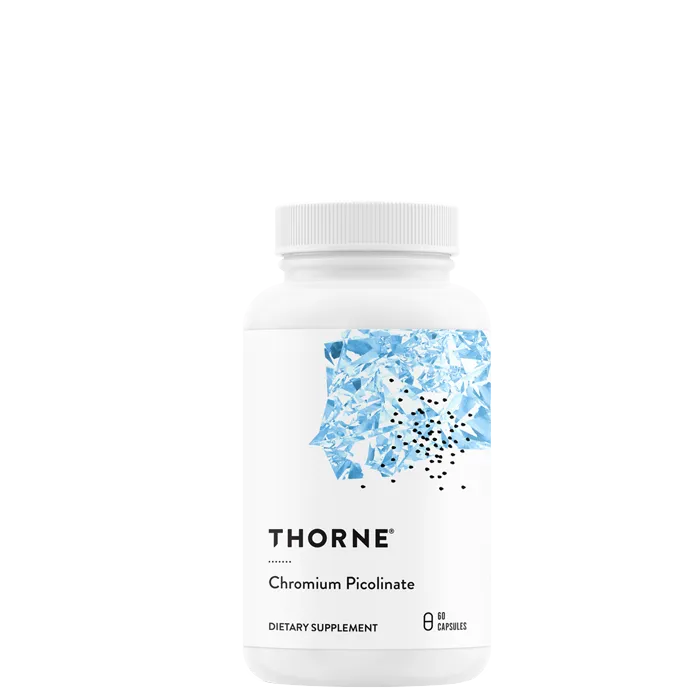 Alternativ bild 0 för Thorne Chromium Picolinate 500 mcg 60 kapslar