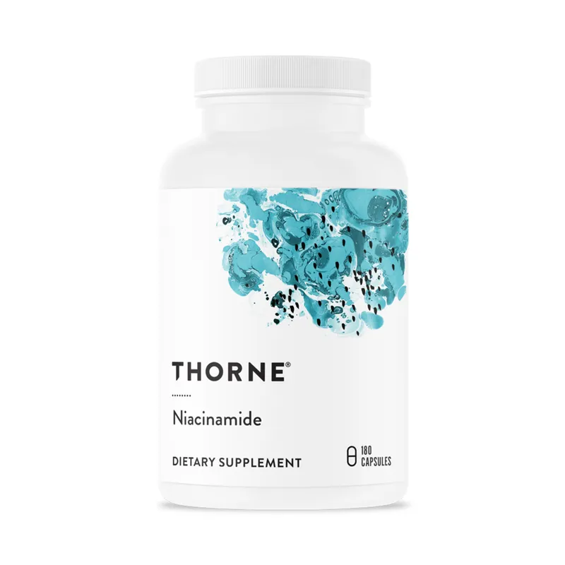 Bild 2 för Thorne Niacinamide 500 mg 180 kapslar