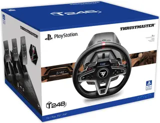 Produktfoto för Thrustmaster T248 - Rat och pedalset - kabling - för PC/ Playstation 4/ Playstation 5