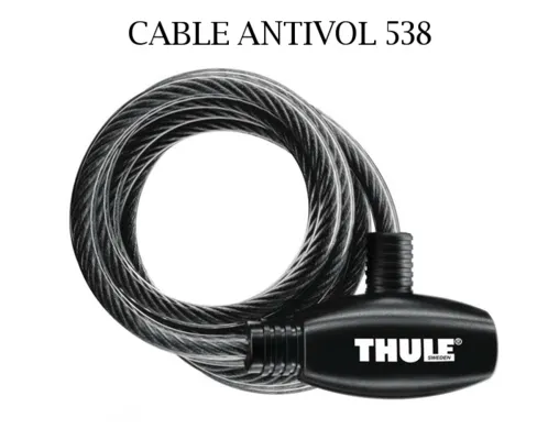 Alternativ bild 0 för Thule Cable lock 538, 180cm