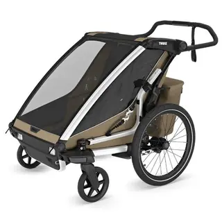 Produktfoto för Thule Chariot Cross 2 cykelvagn G3, khaki