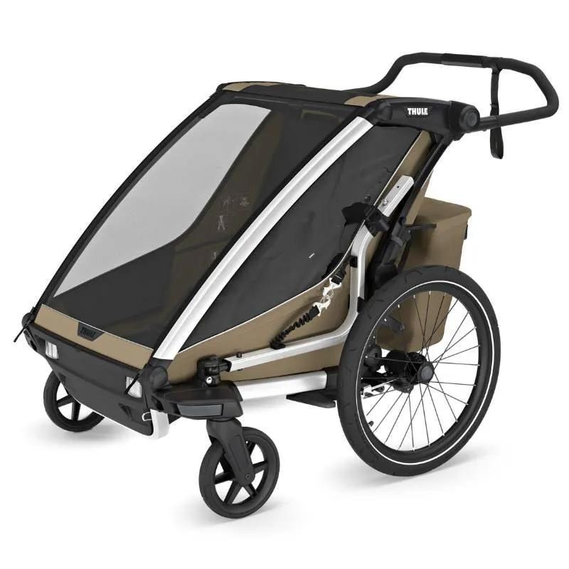 Bild 1 för Thule Chariot Cross 2 cykelvagn G3, khaki