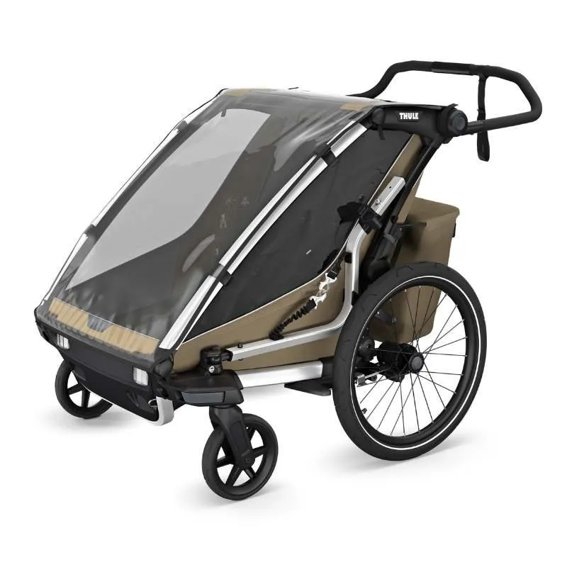 Bild 2 för Thule Chariot Cross 2 cykelvagn G3, khaki