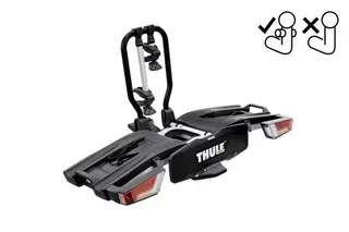 Produktfoto för Thule EasyFold XT F 9655 13-pin Aluminium - Cykelhållare För 2 cyklar