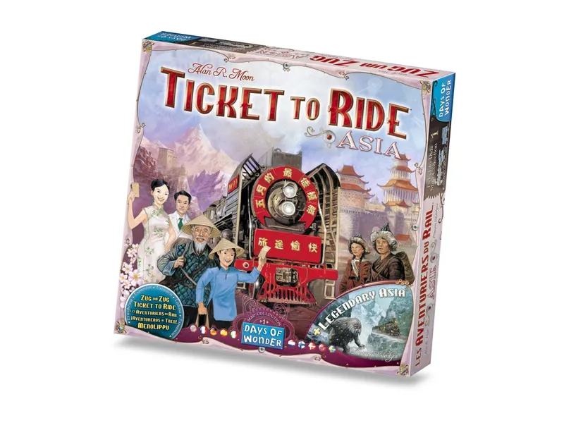 Alternativ bild 0 för Ticket to Ride Map Collection #1 Asia