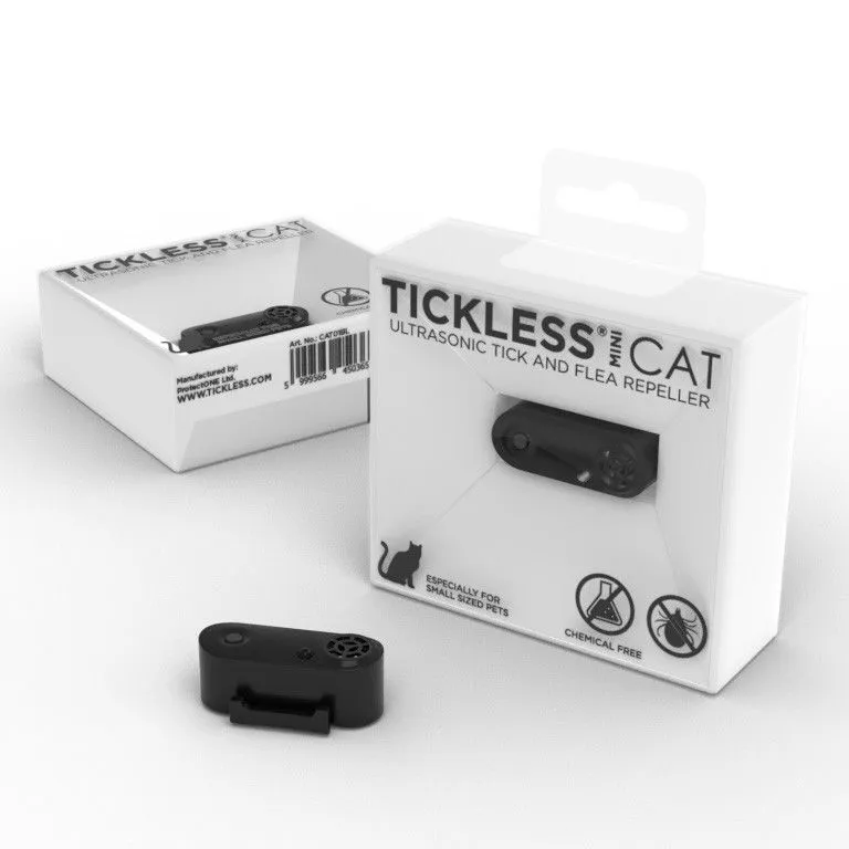 Bild 2 för Tickless Mini Cat Elektronisk Fästingavvisare (Svart)