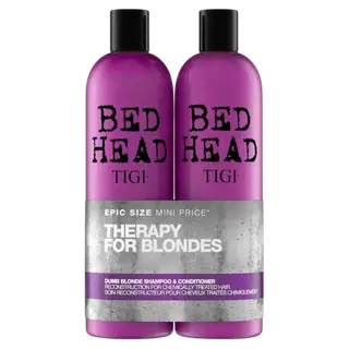 Produktfoto för TIGI Dumb Blonde DUO Pack 750 ml