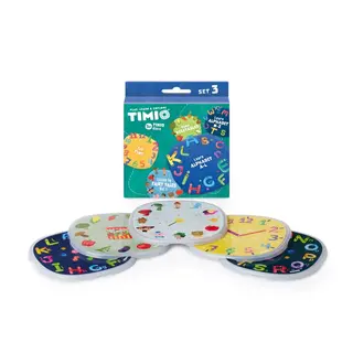 Produktfoto för TIMIO Disc Set 3 - Fairy Tales Time Vegetables Alphabet A-L and Alphabet M-Z
