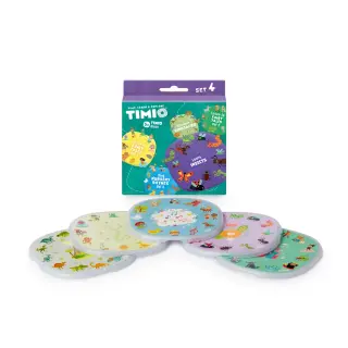 Produktfoto för TIMIO Disc Set 4 - Nursery Rhymes Fairy Tales Dinosaurs and Small Insects