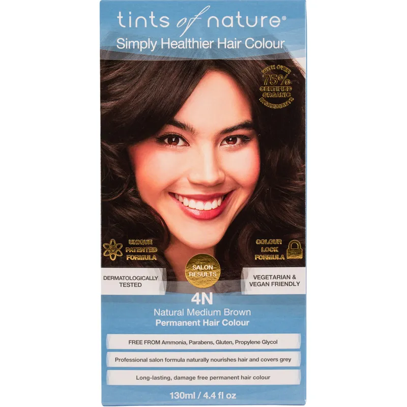 Bild 1 för Tints of Nature Natural Medium Brown 4N