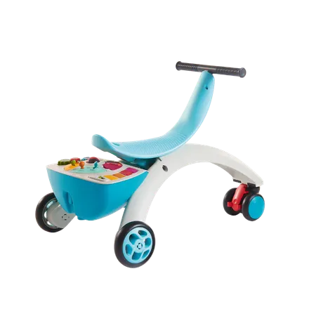 Bild 1 för Tiny Love 5-in-1 Walk Behind & Ride-on, blå
