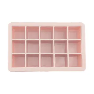 Produktfoto för Tiny Tot Portionsform m lock 15 fack (Smokey Rose)