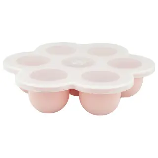 Produktfoto för Tiny Tot Portionsform med lock 7 fack (Smokey Rose)