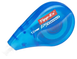Produktfoto för Tipp-Ex Korrigeringsroller Easy Correct med sidledes applicering, 4.2 mm x 12 m