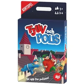 Alternativ bild 0 för Tjuv och Polis kortspel ALGA Resespel