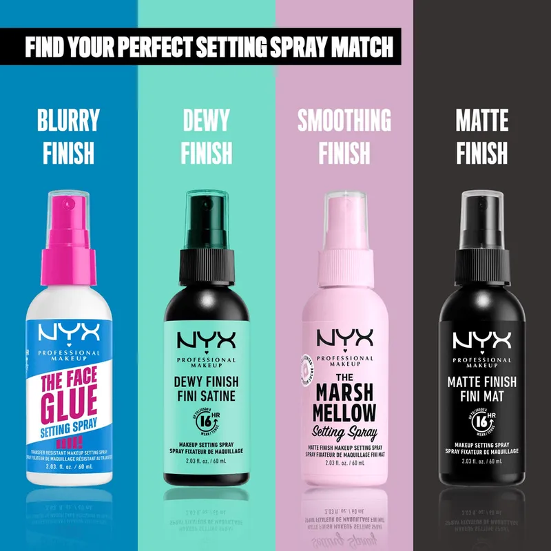 Bild 5 för TNYX Professional Makeup The Face Glue Setting Spray 60 ml