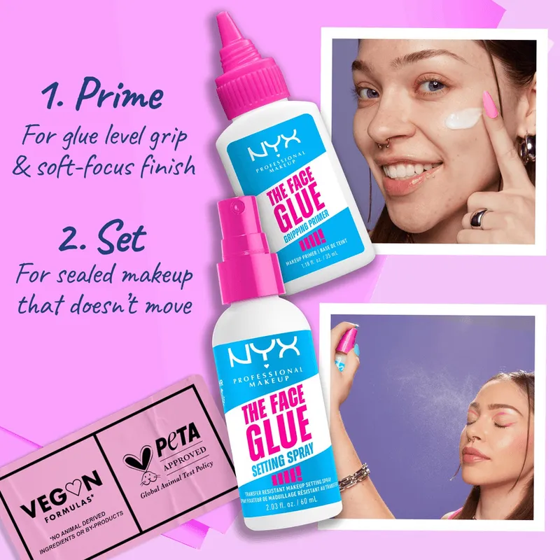 Bild 6 för TNYX Professional Makeup The Face Glue Setting Spray 60 ml