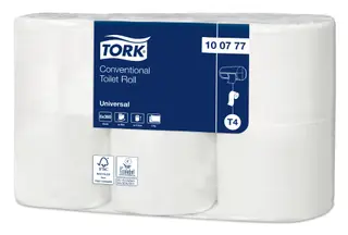 Produktfoto för TOALETTPAPPER 2LAGER 42RUL/FRP 6RUL/PAC | Beijerbygg Byggmaterial