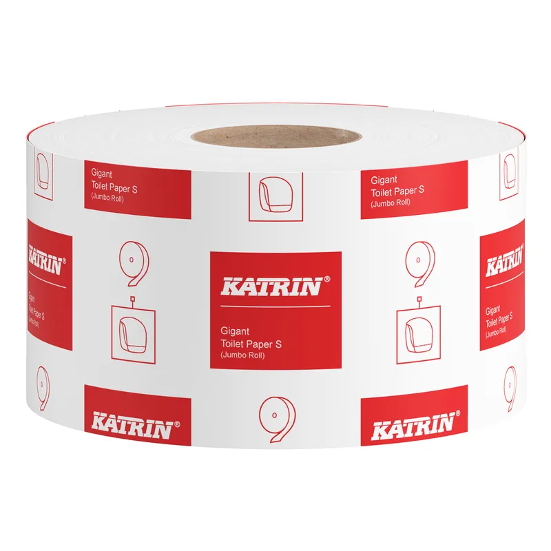 Alternativ bild 0 för Toalettpapper katrin 117873 basic gigant s förpackning med 12 rullar