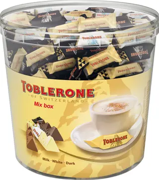 Produktfoto för Toblerone Lösgodis 0,9 kg