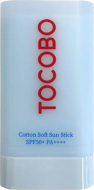 Produktfoto för TOCOBO Cotton Soft Sun Stick SPF50+ Pa++++ 19 g