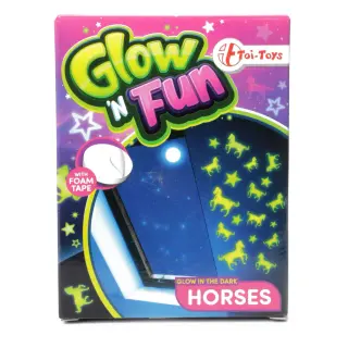 Produktfoto för Toi-Toys Glow n Fun Glow in the Dark Horses