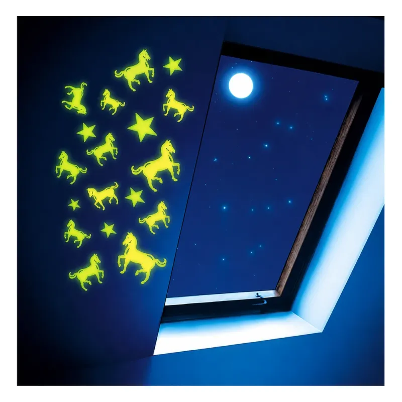 Bild 2 för Toi-Toys Glow n Fun Glow in the Dark Horses
