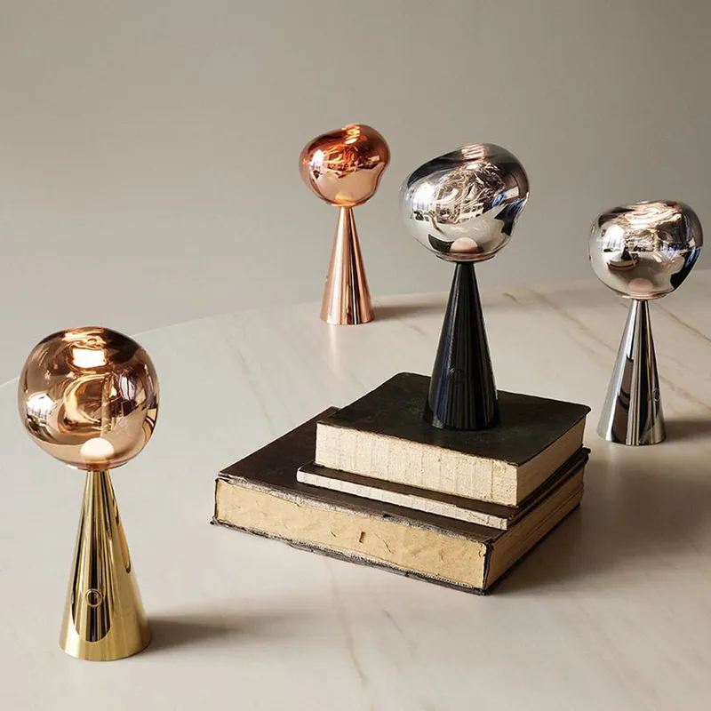 Bild 3 för Tom Dixon - Melt Portable Bordslampa Copper Tom Dixon