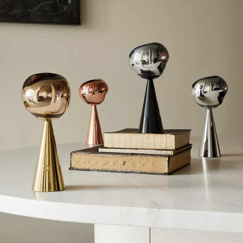 Bild 4 för Tom Dixon - Melt Portable Bordslampa Silver Tom Dixon