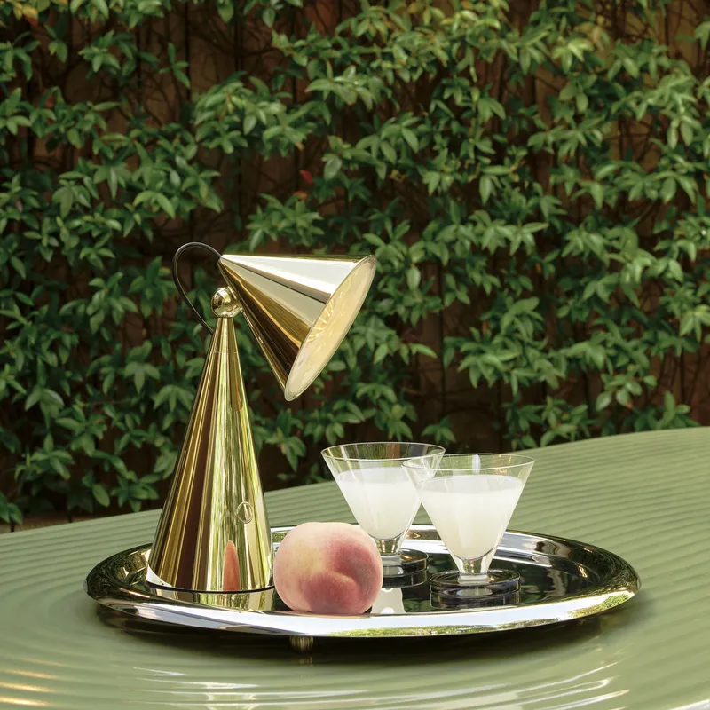 Bild 2 för Tom Dixon - Pose Portable Bordslampa Gold