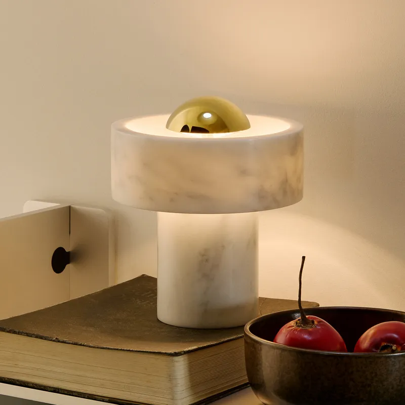 Bild 2 för Tom Dixon - Stone Portable Bordslampa Gold Tom Dixon